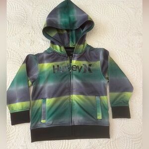 Toddler Boy Hurley Jacket Zipper Hoodie Preschool 24M 2T Two Year Old Baby
